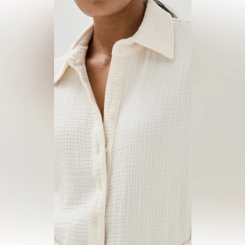 Sablyn Caleb Gauze Long Sleeve Button Down
Size XS - Picture 2 of 12